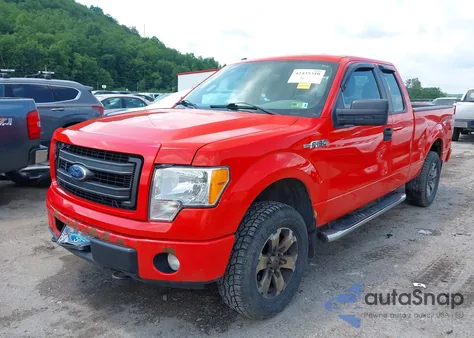 2013 Ford F-150 Stx из США, поврежденный, VIN 1FTFX1EF7DFC10994